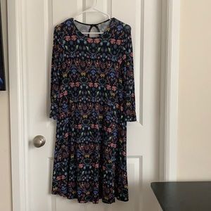 ASOS Maternity Floral Mini Dress. Dark Navy color.